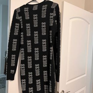 Black Guess logo dress like new.